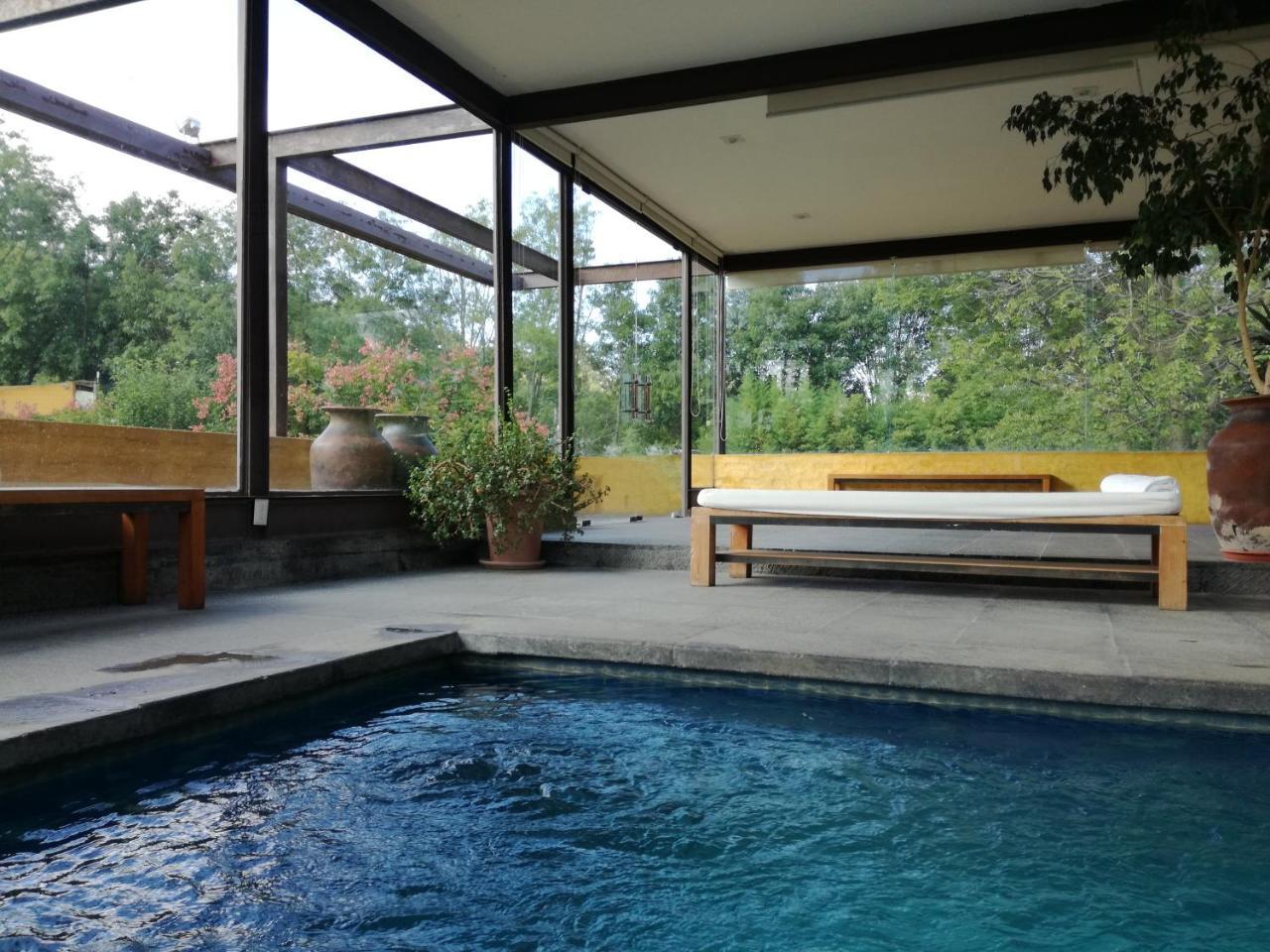 Hotel Casa En El Campo 莫雷利亚 外观 照片