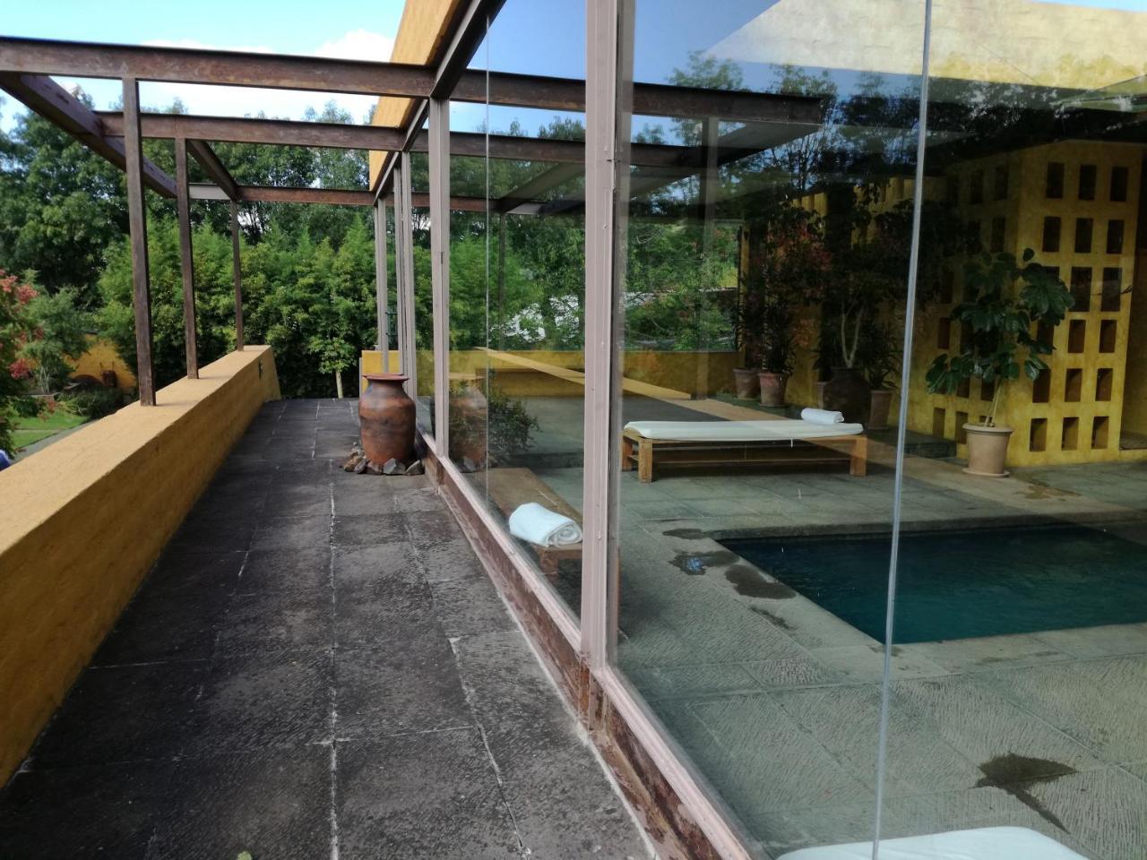 Hotel Casa En El Campo 莫雷利亚 外观 照片